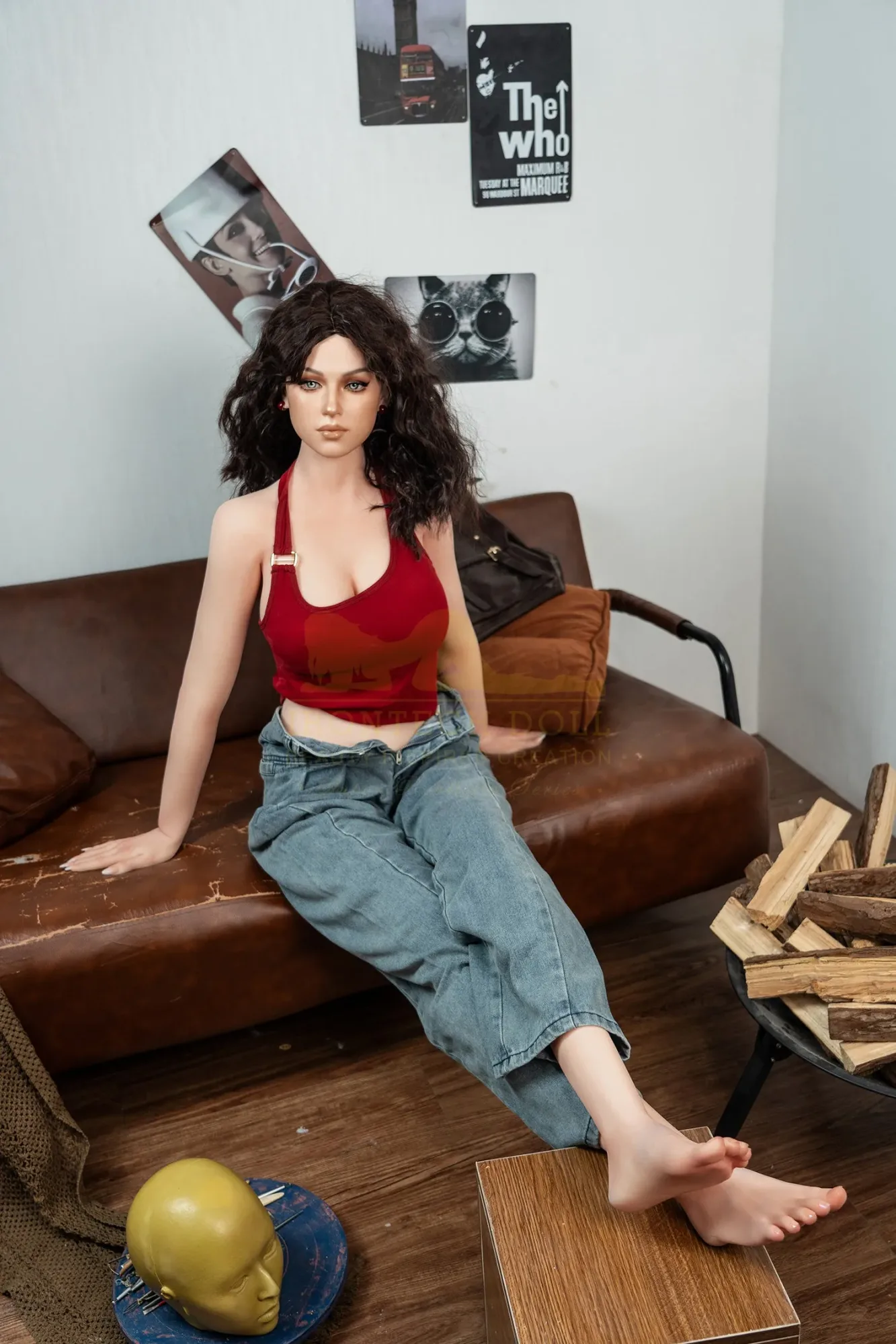 IRONTECH | 166CM/5FT5 NATURAL SKIN FULL SILICONE SEX DOLL- FLORA view 4