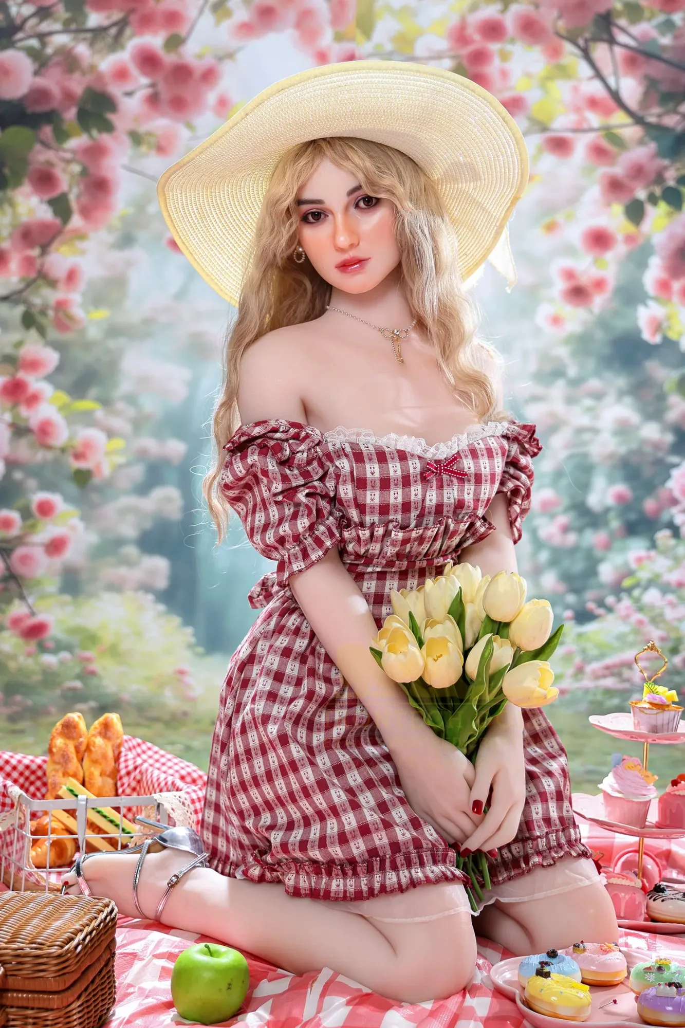 IRONTECH DOLL- 162CM(5FT4) SILICONE HEAD WHITE SKIN SEX DOLL- HANNA view 3