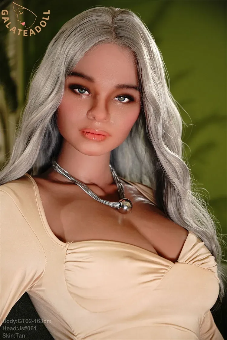 GALATEA DOLL- 163CM/5FT4 D CUP FULL SILICONE MOVABLE JAW SEX DOLL- MARY view 3