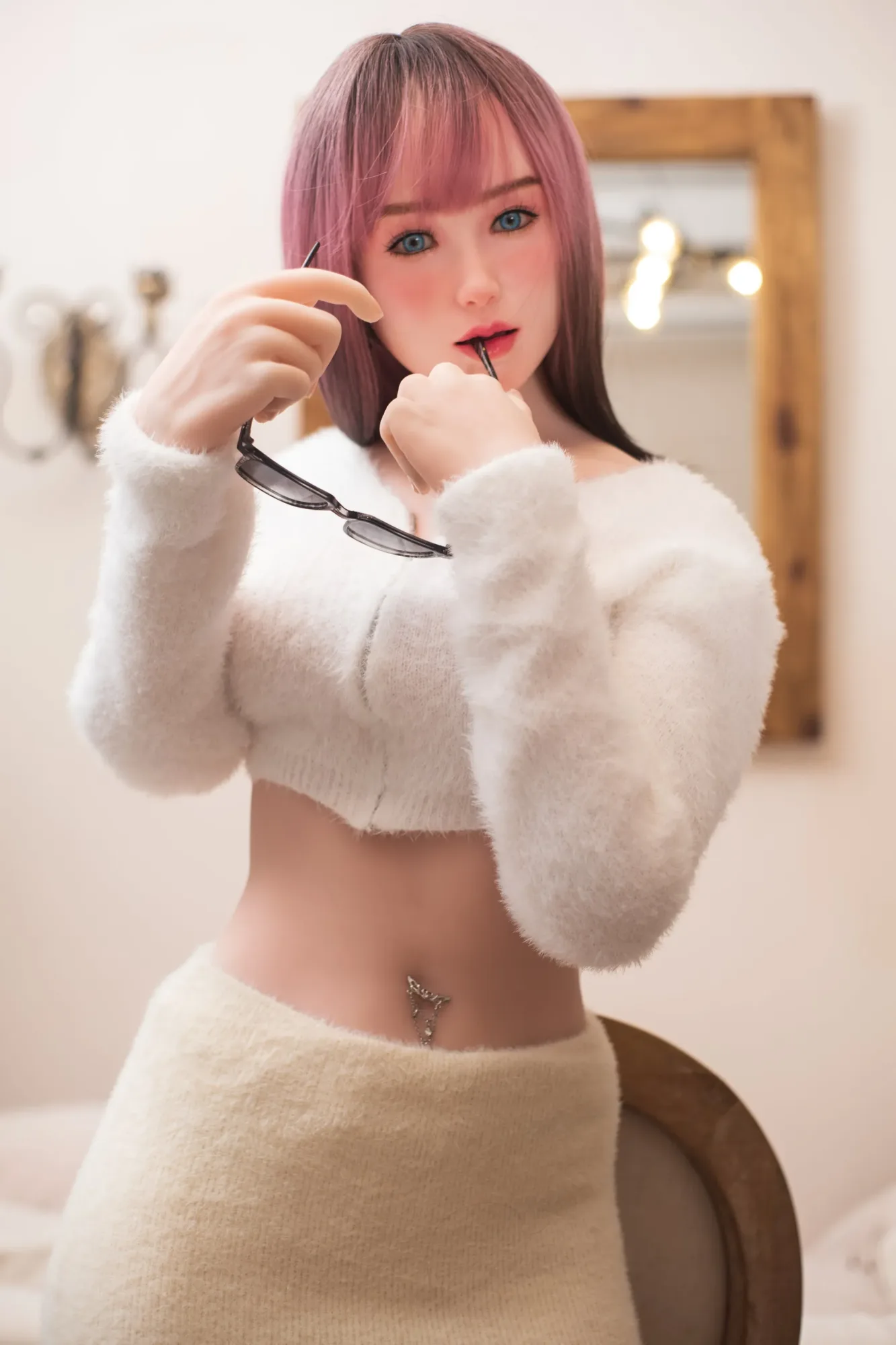 CLIMAX DOLL- 157CM(5FT1) SILICONE HEAD MEDIUM BREAST SEX DOLL- IRENE view 3