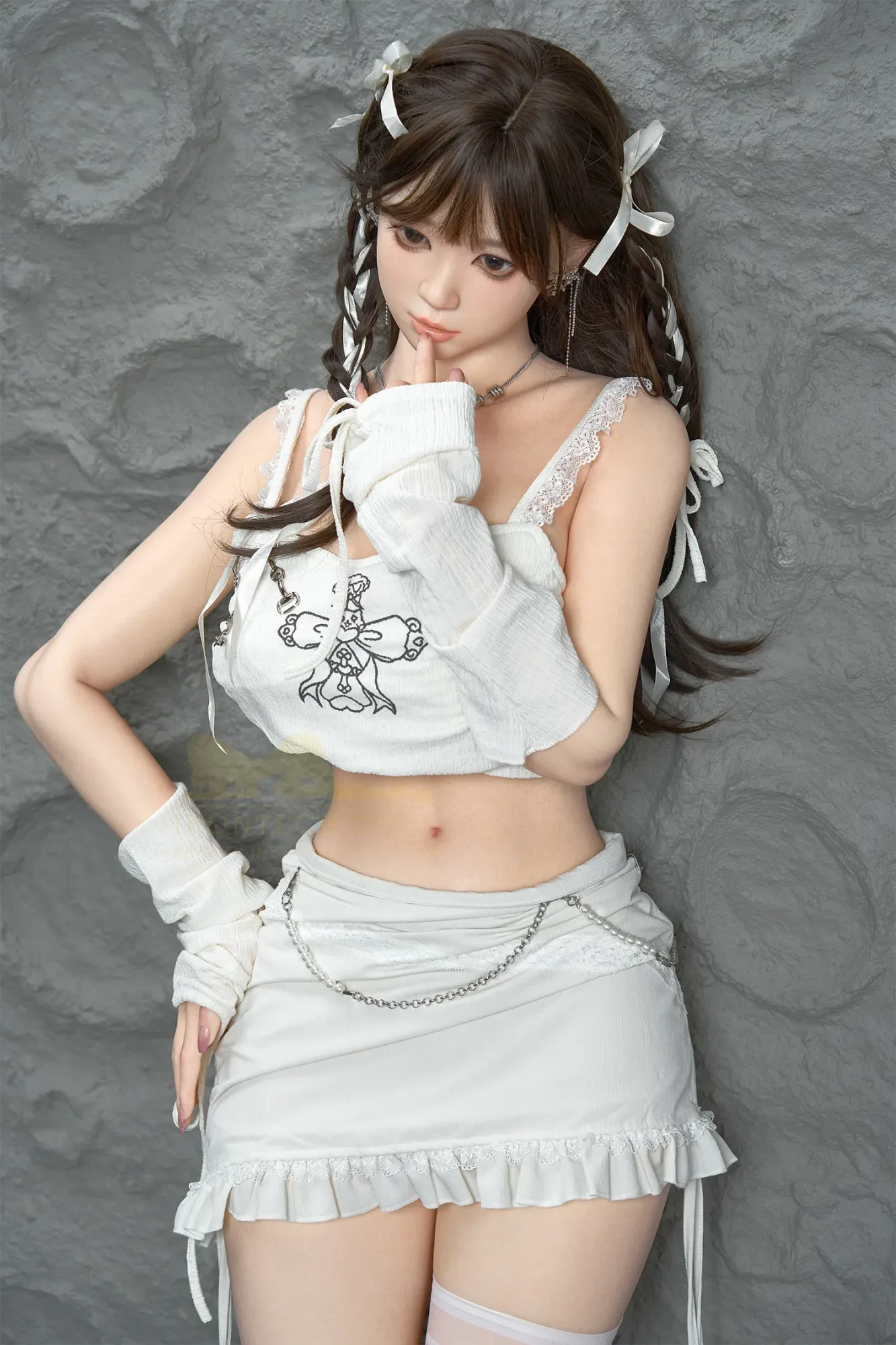 IRONTECH | 158CM/5FT2 WONDER DOLLY FULL SILICONE ROS HEAD SEX DOLL- NIA view 6