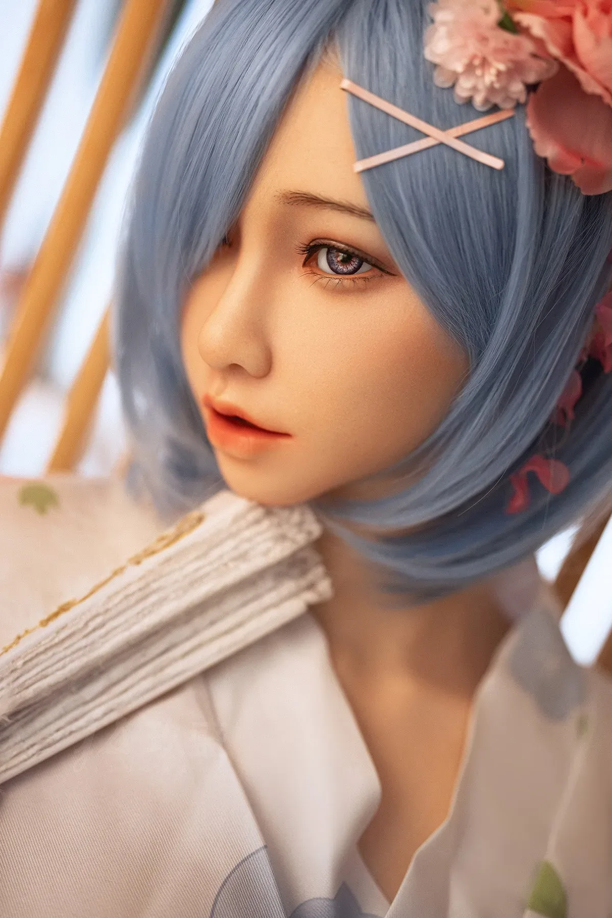 JIUSHENG DOLL- 160CM E CUP FULL SILICON ROS HEAD SEX DOLL- BETTY