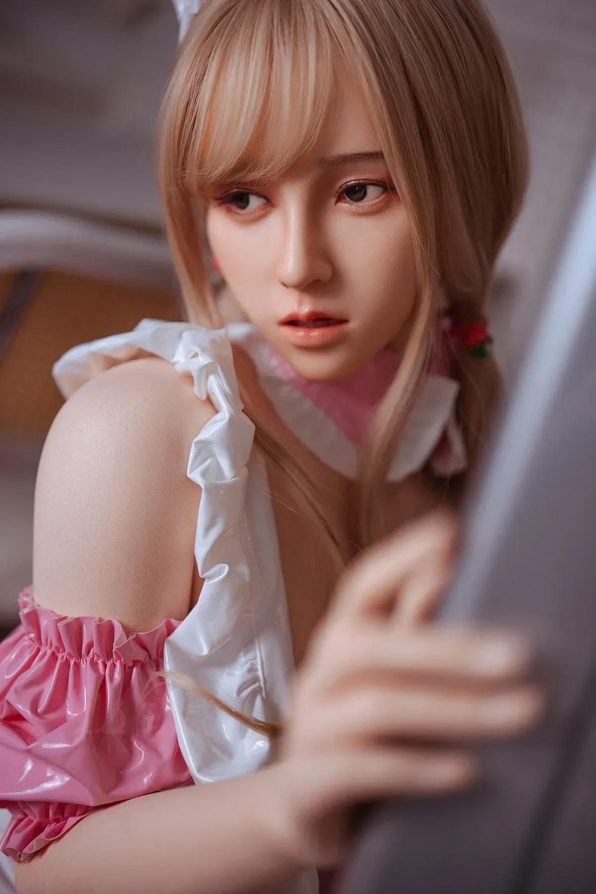 JIUSHENG DOLL- 160CM E CUP FULL SILICON ROS HEAD SEX DOLL- LILY view 5