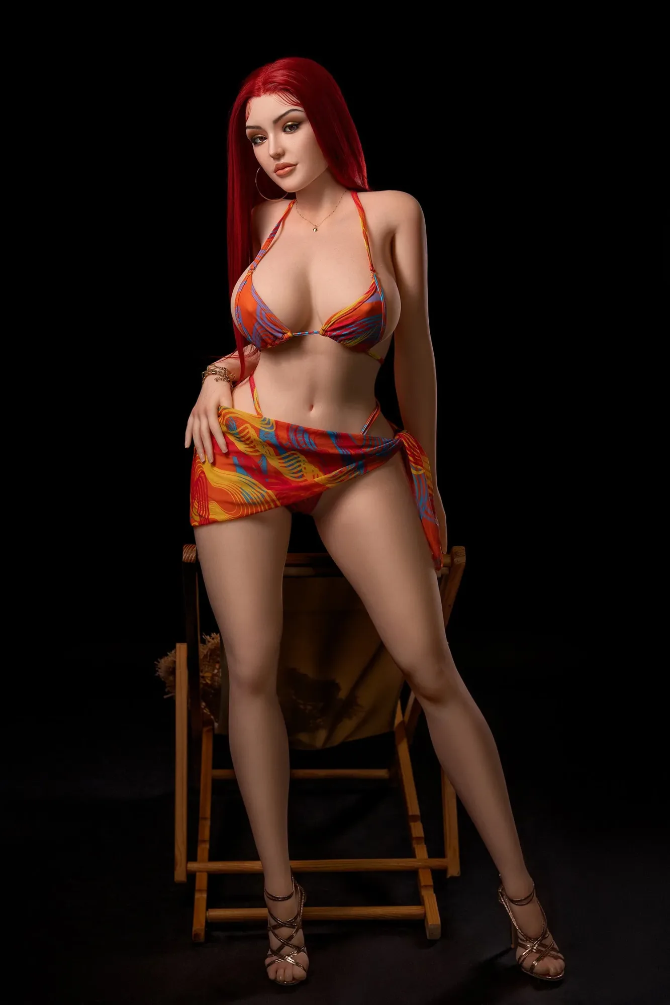 ROSRETTY DOLL 169CM/5FT7 D-CUP SILICONE HEAD SEX DOLL – EMMA