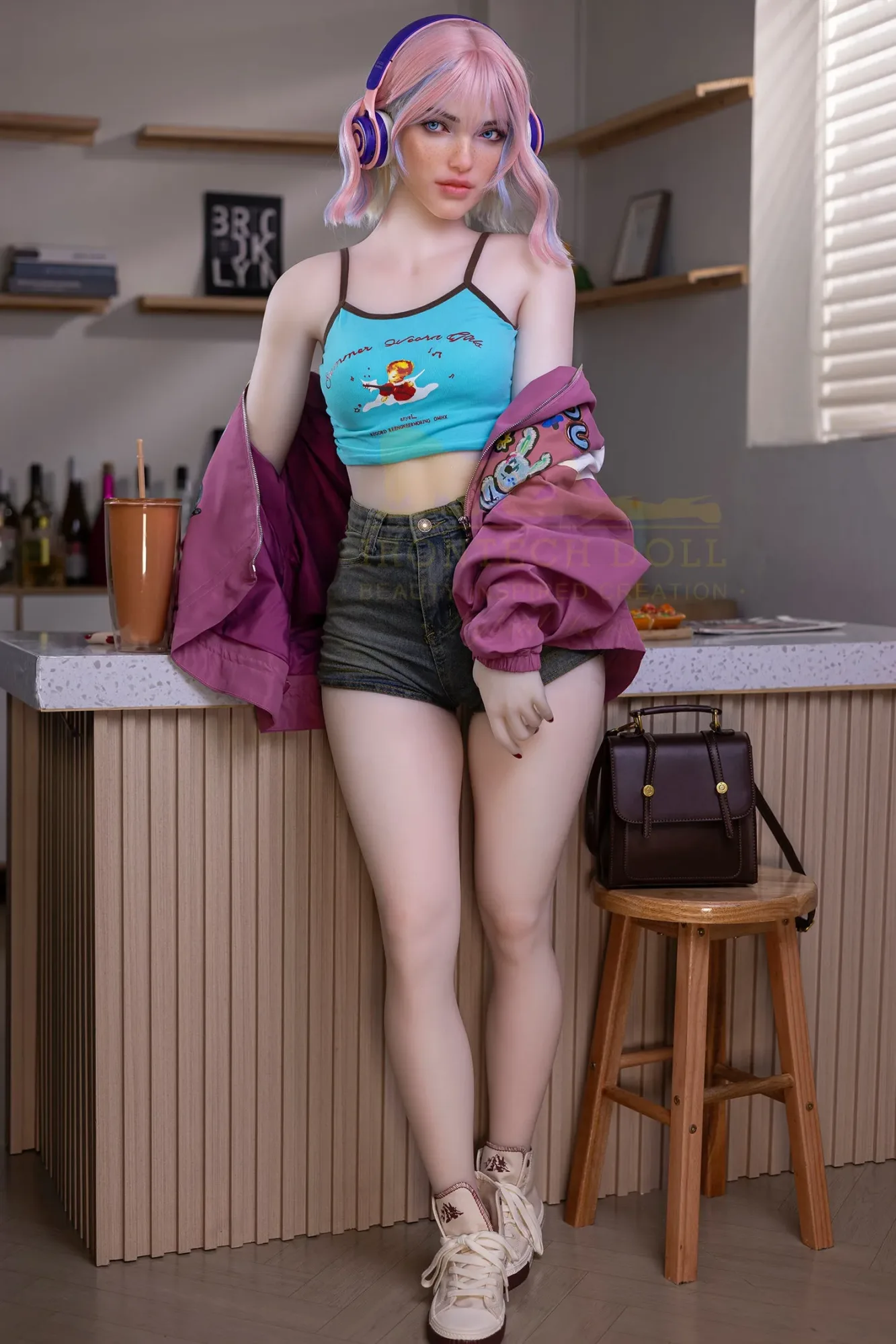 IRONTECH DOLL- 162CM(5FT3) MEDIUM BREAST REALISTIC LIFELIKE SEX DOLL- OLIVIA view 7