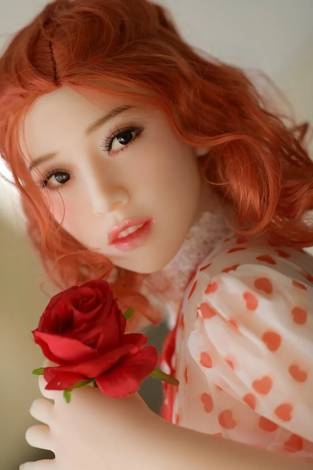 6YE | 165CM (5' 5") D-CUP SMALL BREASTED PINK HAIR SEX DOLL - THERESA view 3