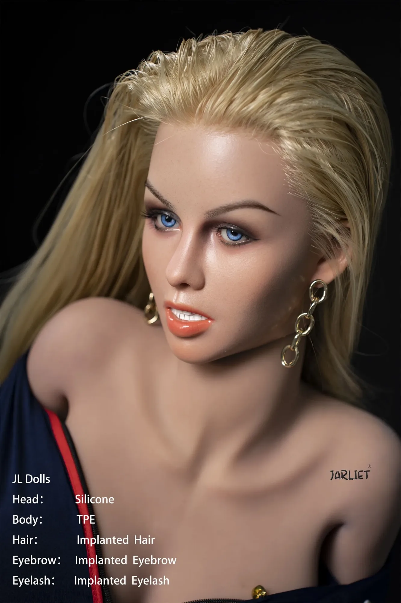 JARLIET | US IN STOCK 4FT11/150CM SEX DOLL SILICONE HEAD - COCO view 2