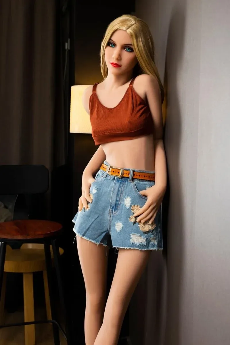 HR DOLL | EU IN STOCK-166CM (5' 5") A-CUP BLONDE MODEL SEX DOLL view 5