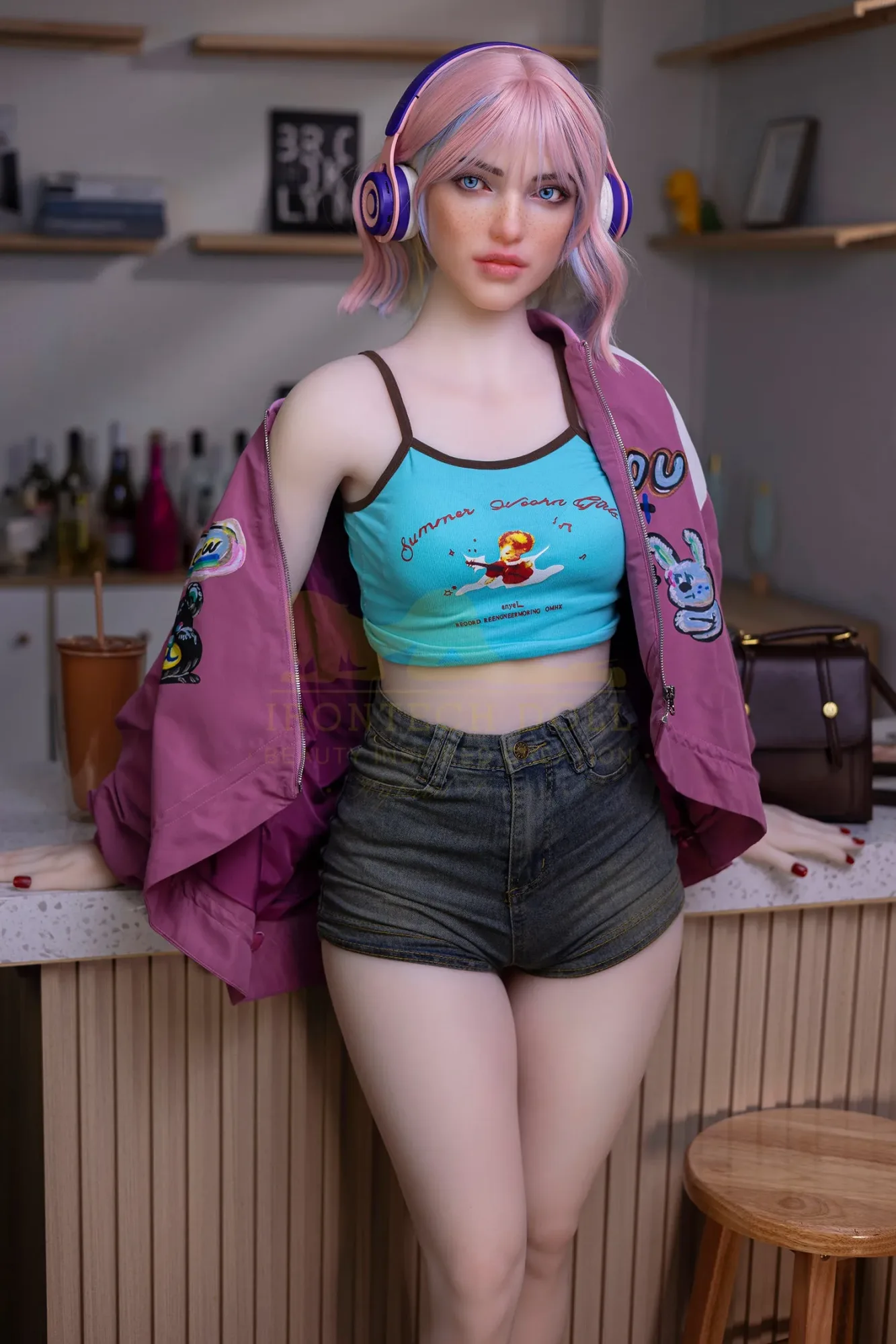 IRONTECH DOLL- 162CM(5FT3) MEDIUM BREAST REALISTIC LIFELIKE SEX DOLL- OLIVIA view 5