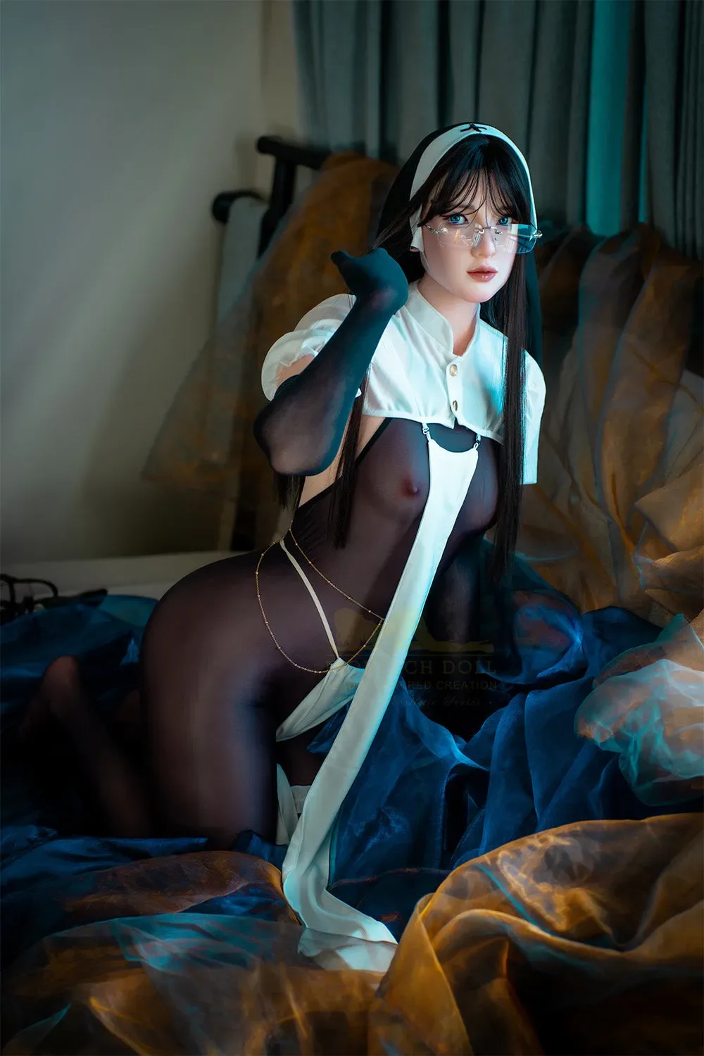 IRONTECH | 5FT3/162CM MINUS FULL SILICONE SEX DOLL-ELLA view 6