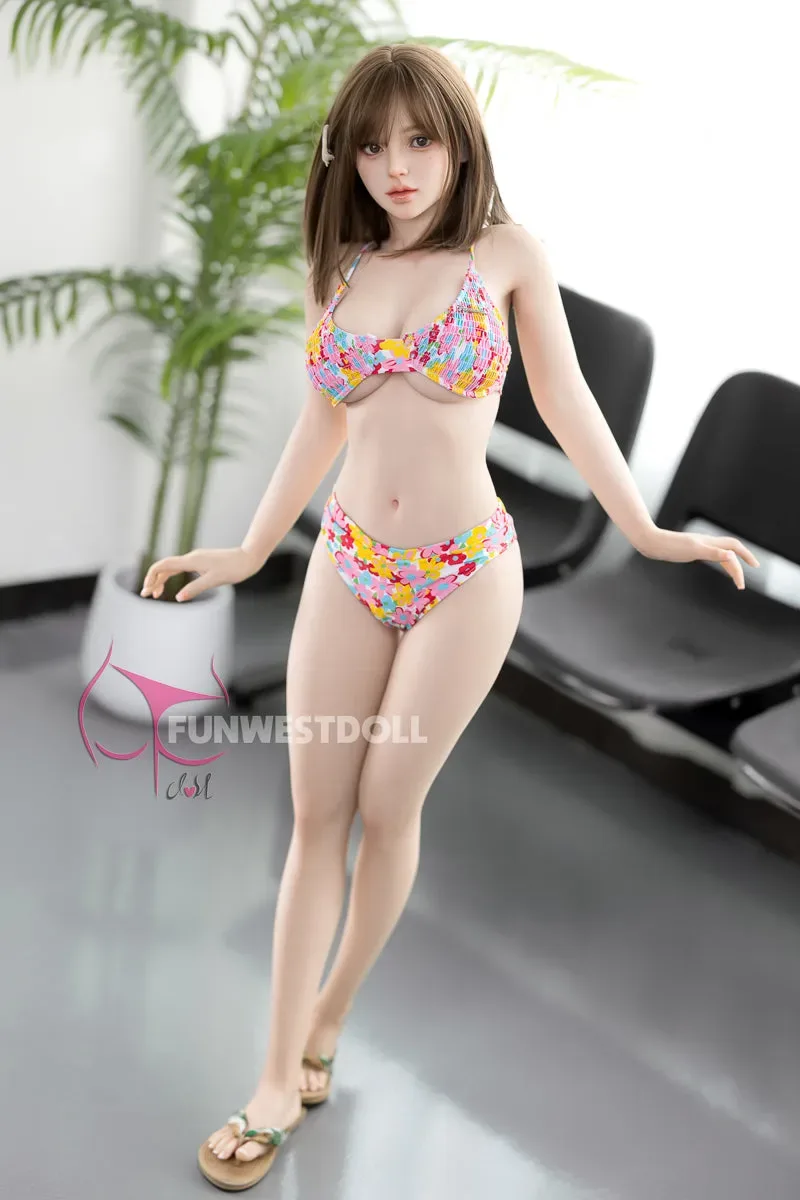 FUNWEST DOLL- 152CM(4FT11) D CUP ASIAN GIRL WHITE SKIN SEX DOLL- LILY view 2