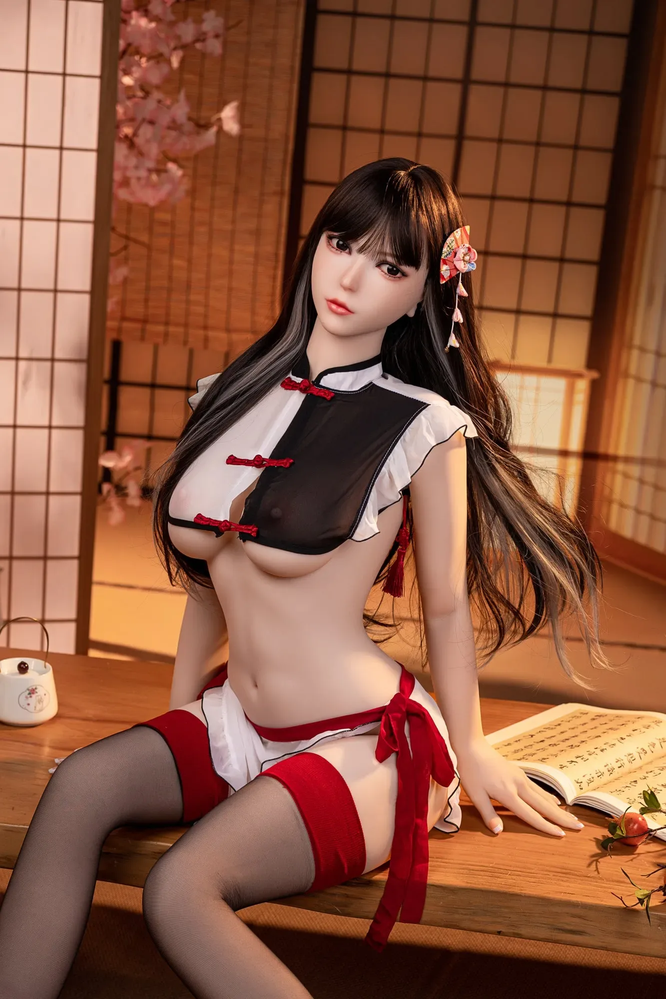 AIBEI DOLL | 157CM/5FT2 MEDIUM BREAST ASIAN SEX DOLL- NAOMI view 2