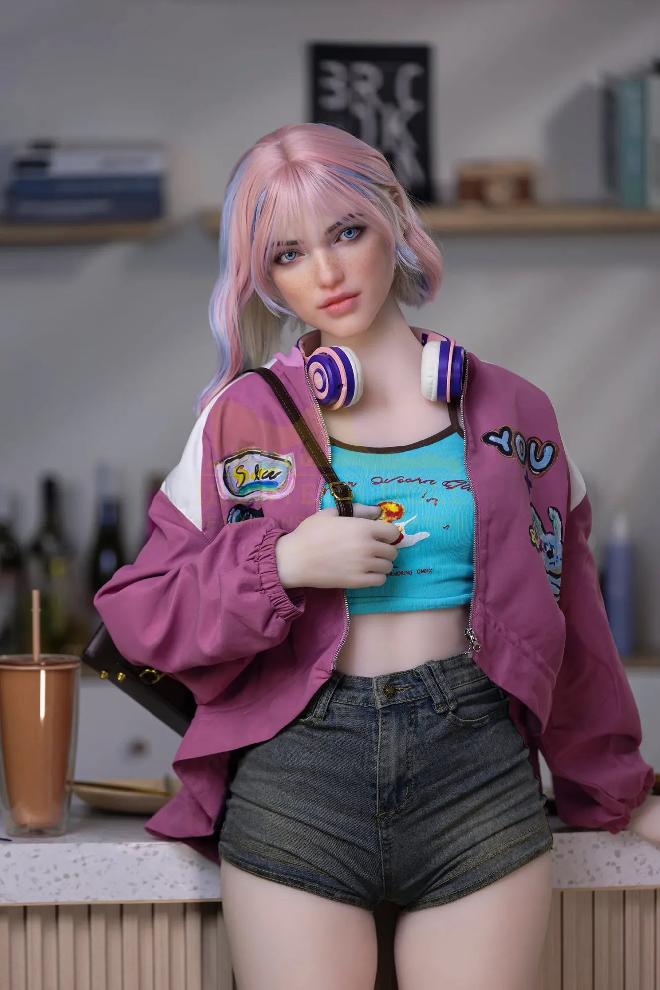 IRONTECH DOLL- 162CM(5FT3) MEDIUM BREAST REALISTIC LIFELIKE SEX DOLL- OLIVIA view 3