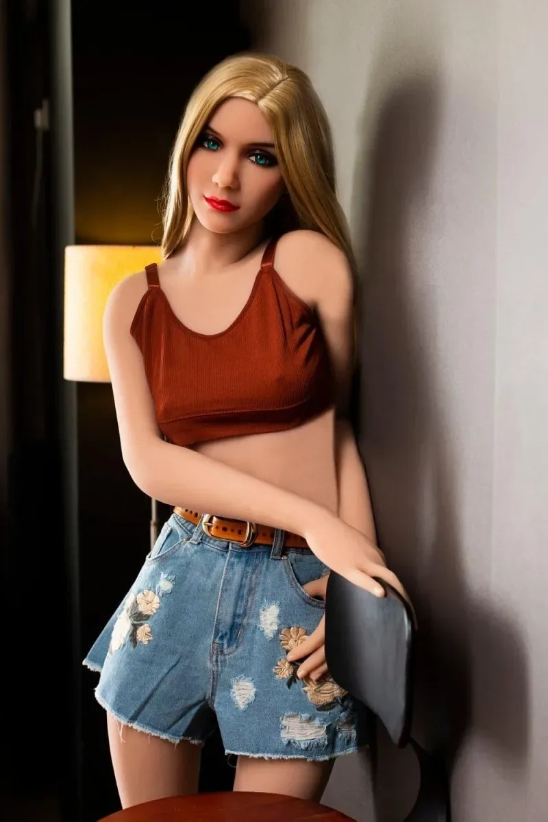 HR DOLL | EU IN STOCK-166CM (5' 5") A-CUP BLONDE MODEL SEX DOLL view 7