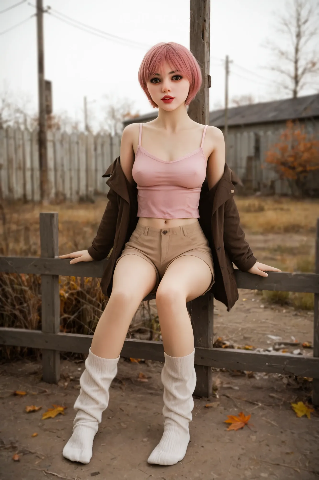 AIBEI DOLL-150CM/4FT11 SMALL BREAST TPE SEX DOLL - RAINY view 4