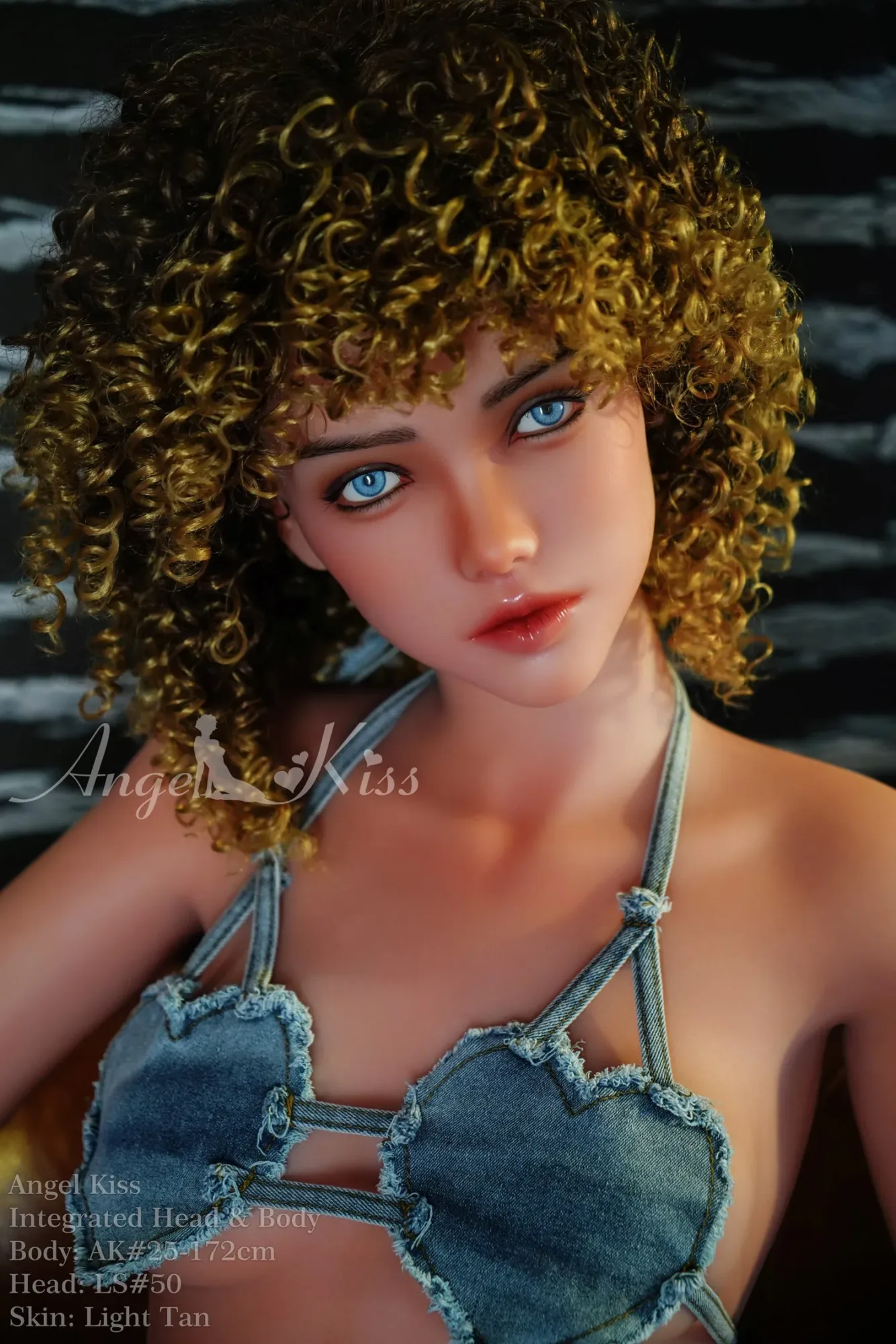 WM DOLL- 172CM(5FT8) FULL SILICONE BLUE EYES MEDIUM BREAST SEX DOLL- HANNA view 2