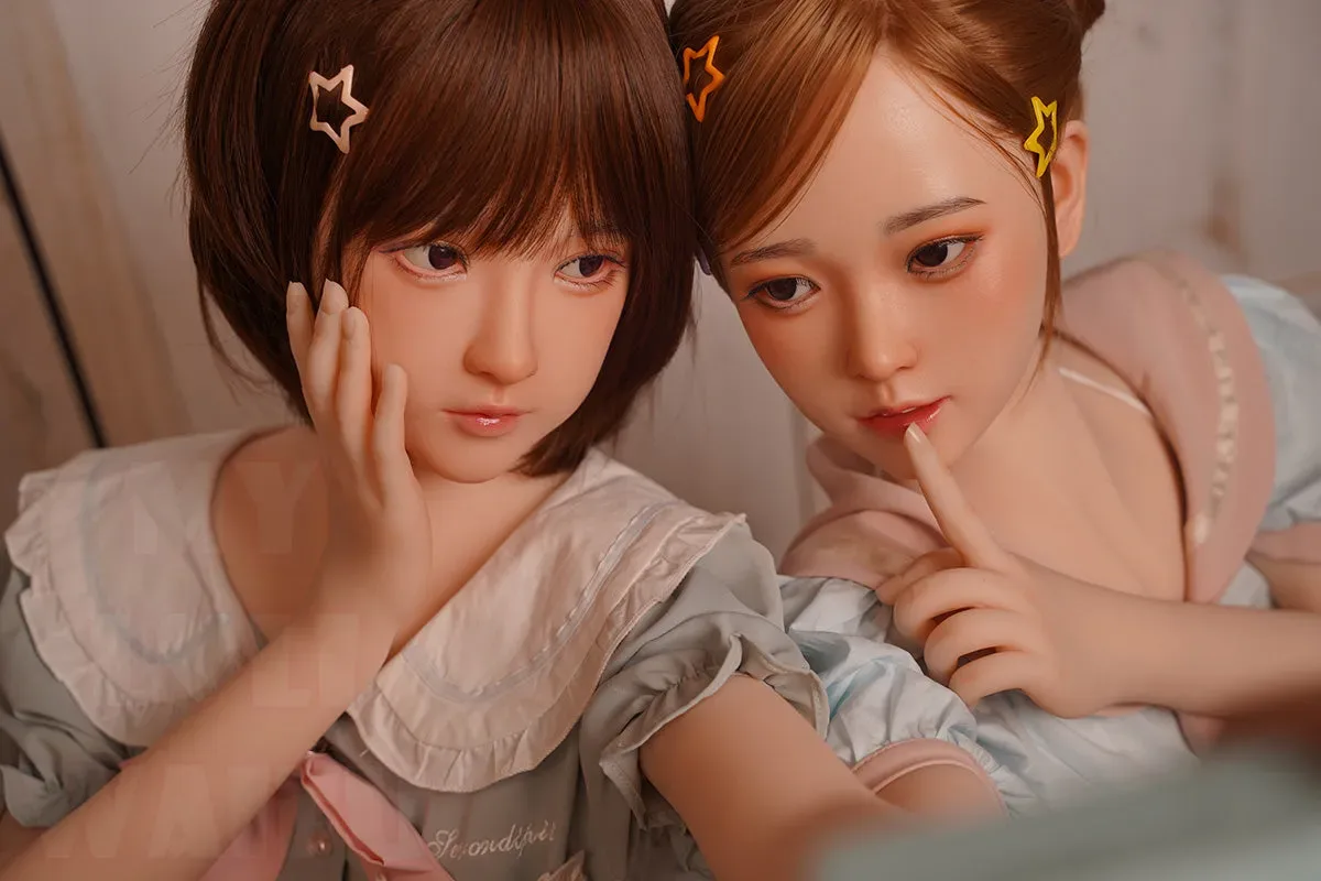 MLW DOLL- B CUP SILICONE HEAD ASIAN TWINS SEX DOLL- MIA&HARUKI view 5