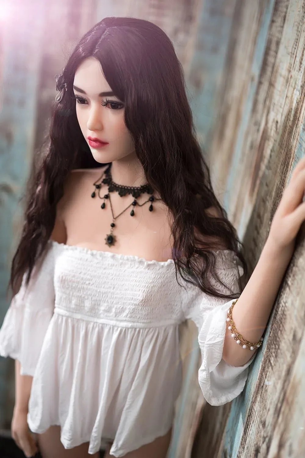 6YE | 165CM (5' 5") A-CUP BLACK HAIR SMALL BREASTED SEX DOLL - TABITHA view 1