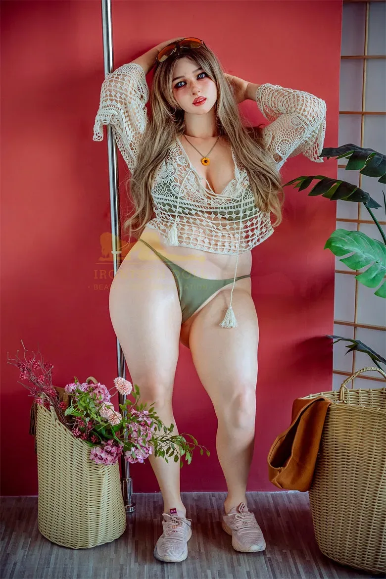 IRONTECH | 5FT3/162CM BIG BREAST BLOND GIRL FULL SILICONE BBW SEX DOLL - PLUS S29 FENNY view 8