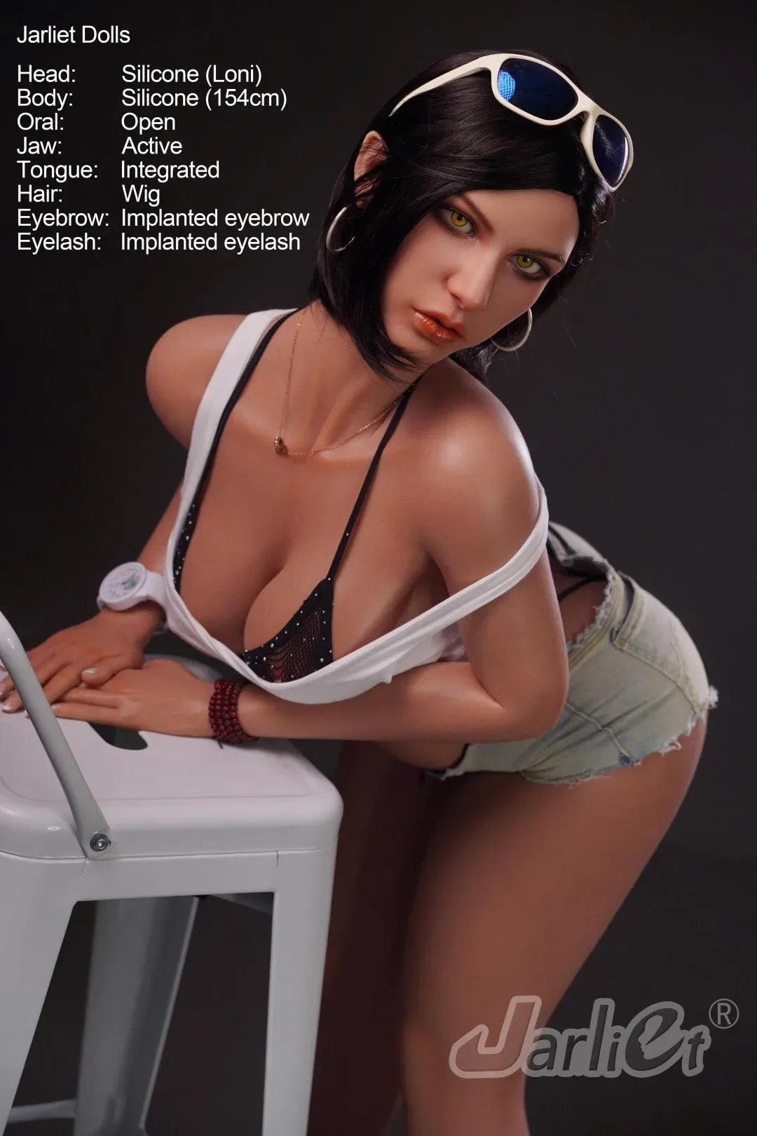 JARLIET | 5FT /154CM MEDIUM BREAST REALISTIC SEX DOLL - LONI (FULL SILICONE) view 2
