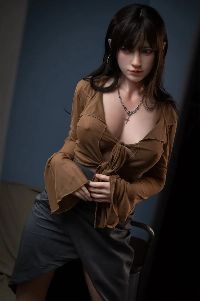 JX Doll | US In Stock - 160cm (5' 3") D-cup  Sex Doll (Silicone head) - Cora view 6