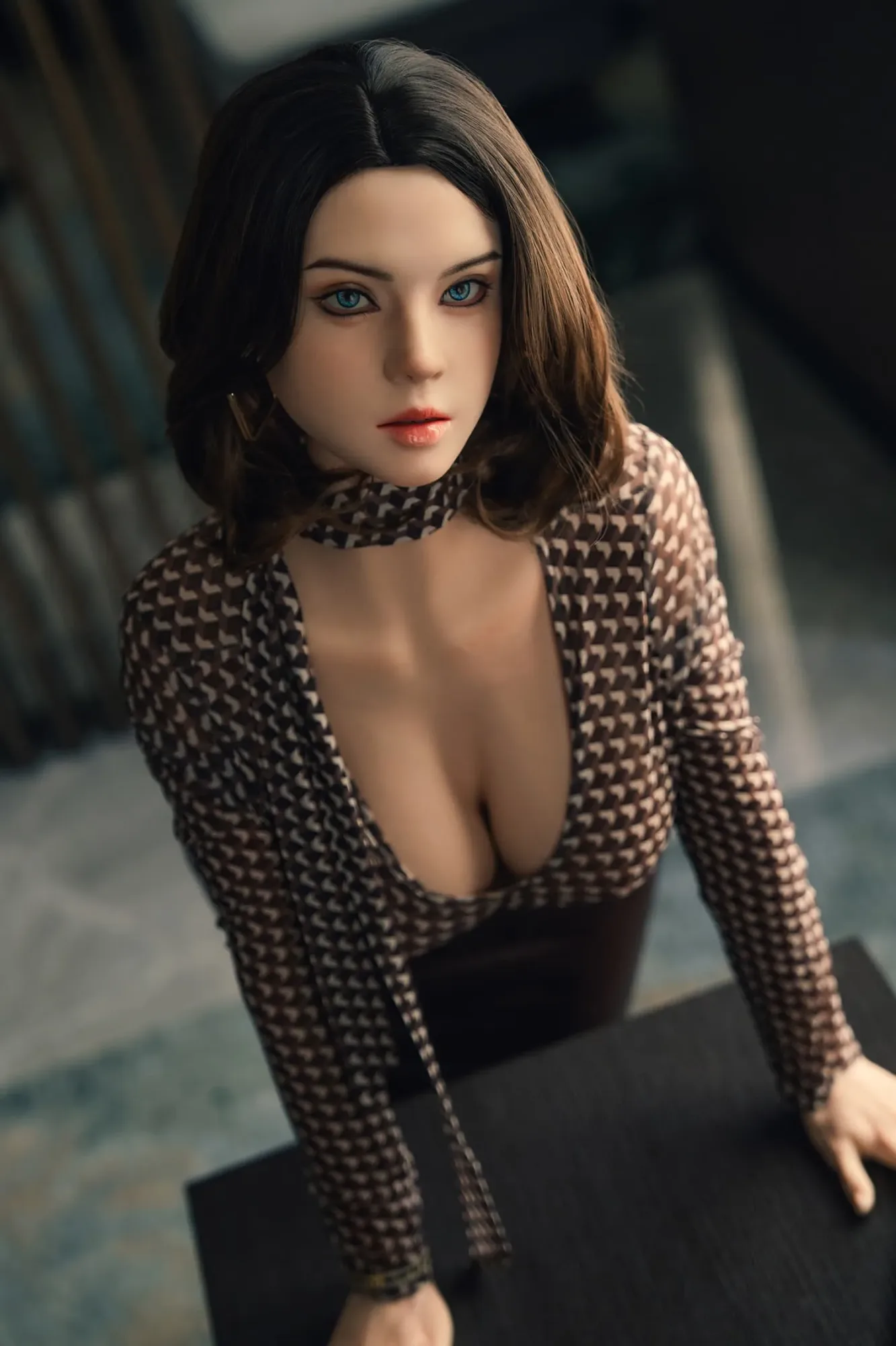 SY DOLL | 168CM BIG BUST SILICONE LOVE DOLL WITH ORAL HEAD & SOFT WIG – ADARA view 4