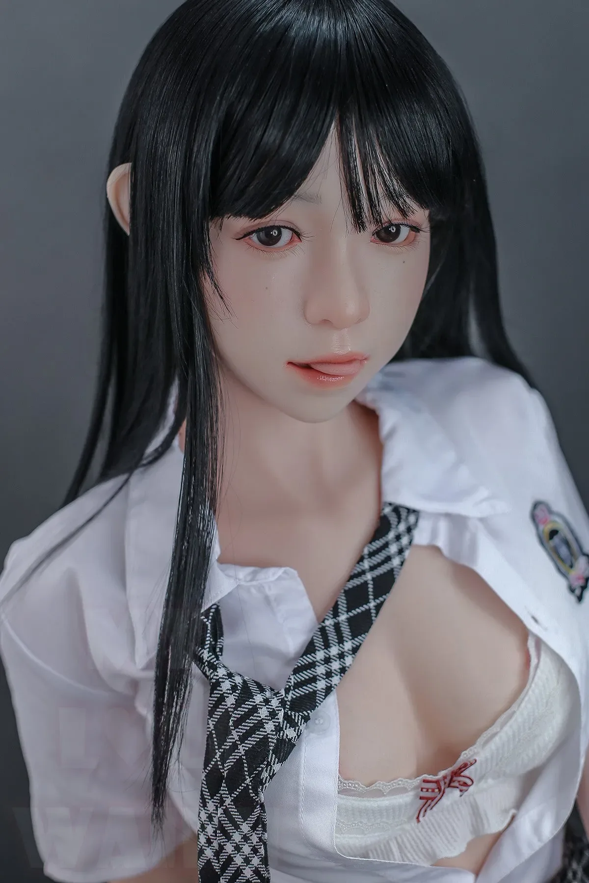 MLW | 150CM/4FT11 B CUP FULL SILICONE ROS HEAD MOVABLE JAW SEX DOLL - NANAMI view 8