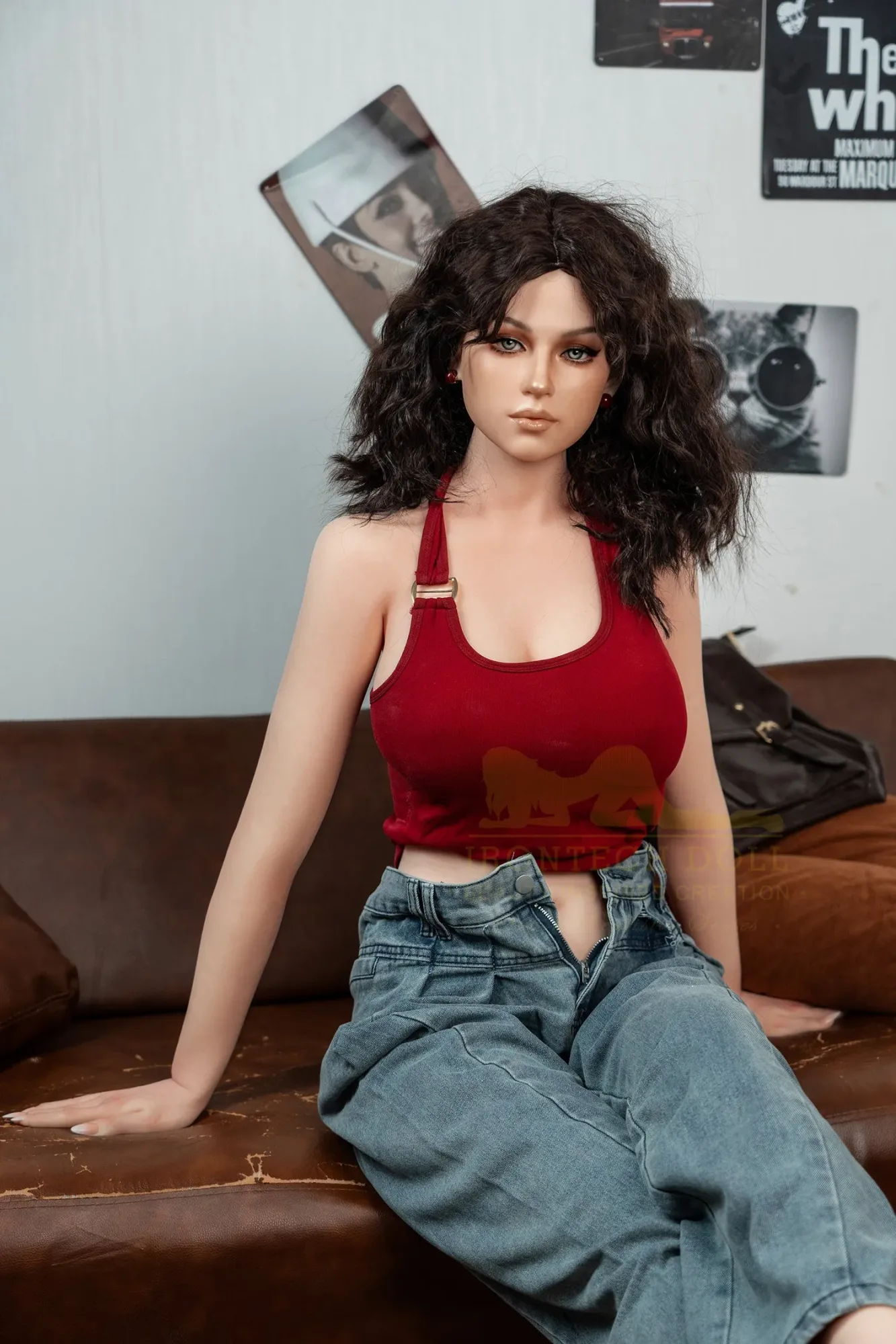 IRONTECH | 166CM/5FT5 NATURAL SKIN FULL SILICONE SEX DOLL- FLORA