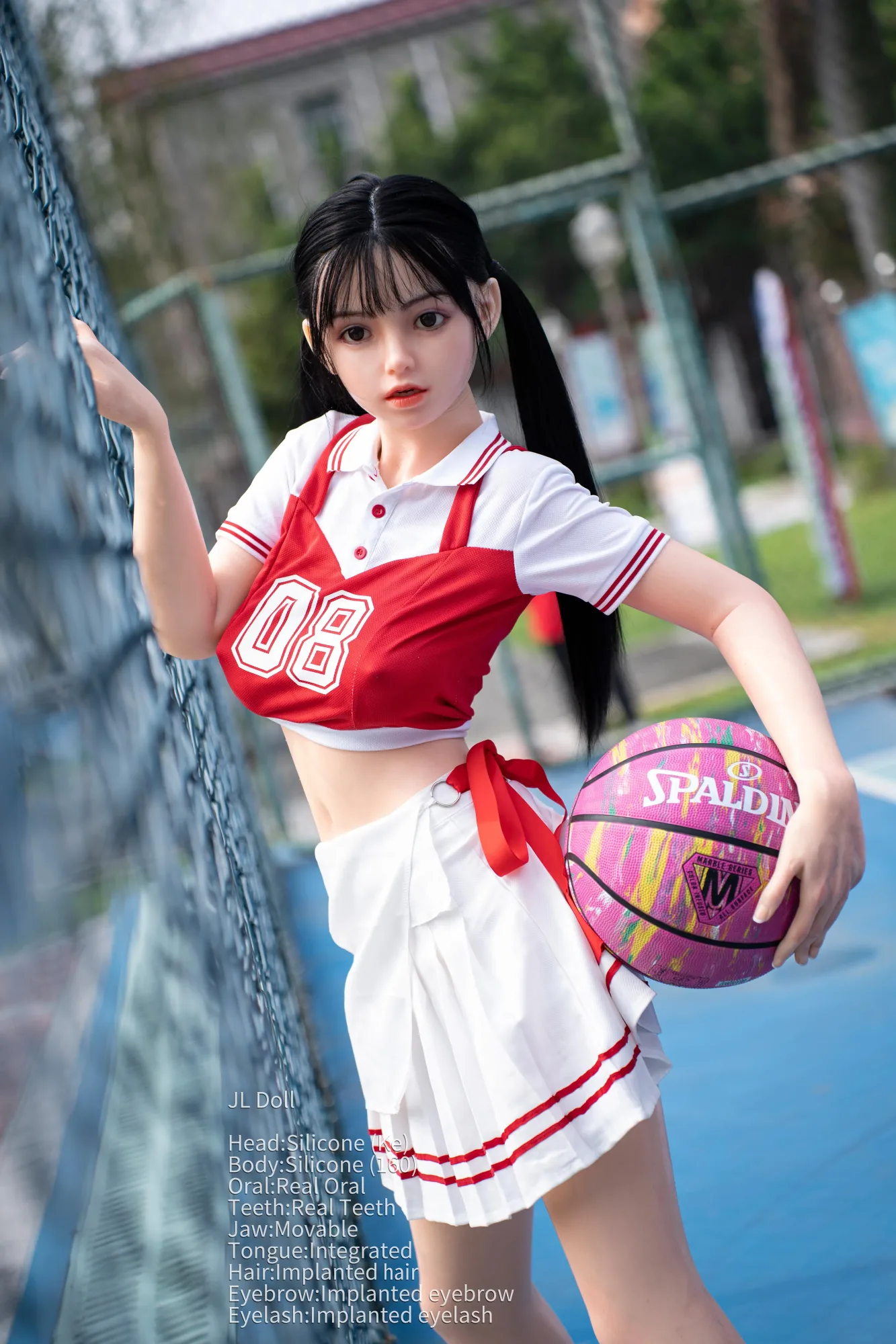JARLIET | 5FT2/160CM FULL SILICONE WITH ROS HEAD SEX DOLL - XIAOKE view 5