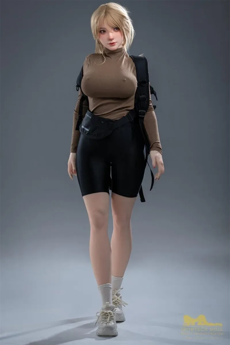 IRONTECH | US IN STOCK 165CM BIG BREAST FULL SILICONE SEX DOLL - KITTY view 7