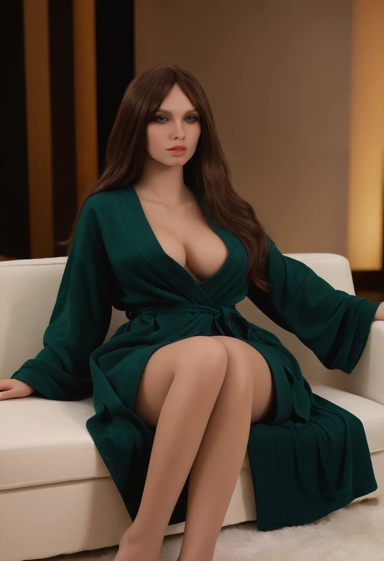 AIBEI DOLL- 151CM(4FT11) SILICONE HEAD REAL LOVE DOLL - CORA view 4