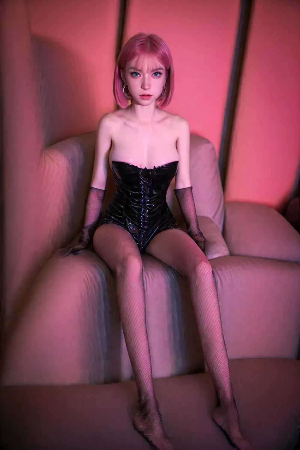SY DOLL | 160CM (5' 3") BIG BREAST SEX DOLL （ROS SILICONE HEAD ）- AINE view 6