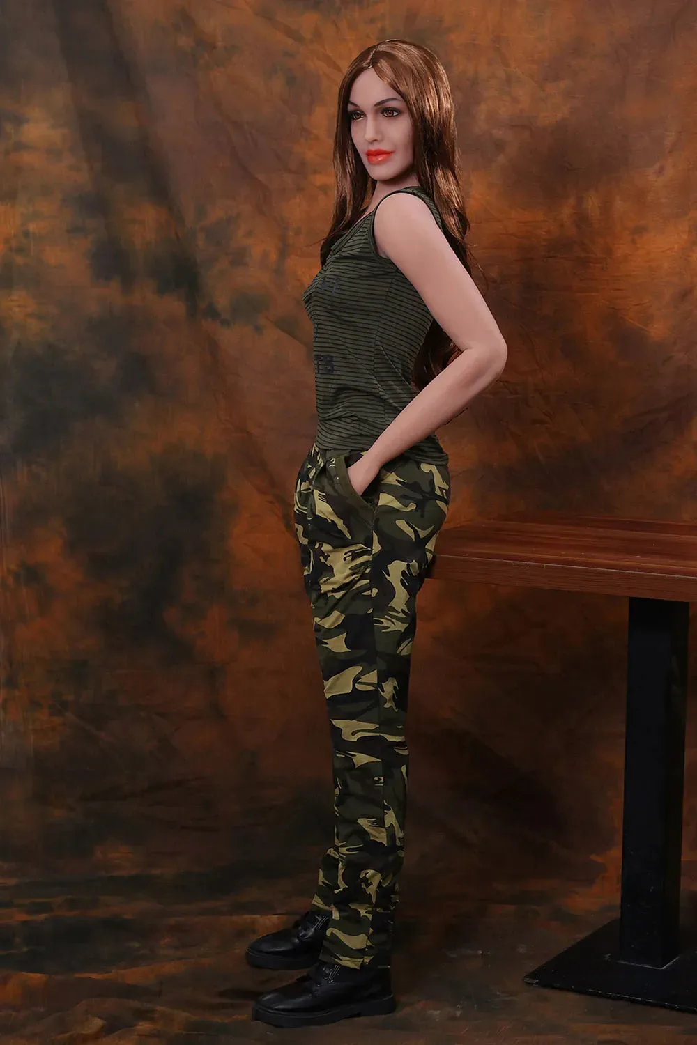 160CM (5' 3") REAL LIFE LIFELIKE SMALL CHEST MUSCLE SEX DOLL - EVANGELINE view 6