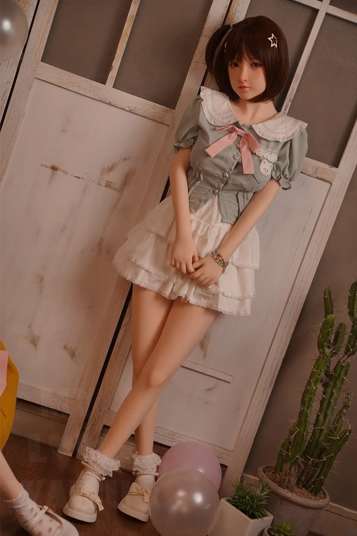 MLW DOLL- B CUP SILICONE HEAD ASIAN TWINS SEX DOLL- MIA&HARUKI view 2