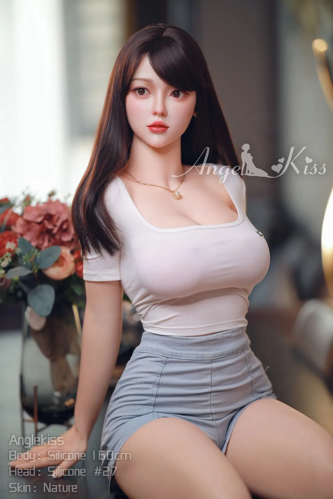 ANGEL KISS | GENÈVE - 160CM / 5'3" SEX DOLL HEAD #LS27 view 1
