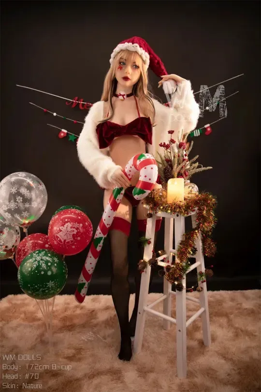 WM Doll |  5ft 8/ 172cm B Cup Christmas Style Sex Doll (In Stock US) - Sachi(70#) view 2