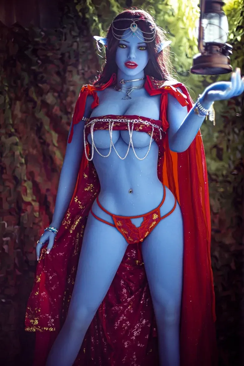 AIBEI DOLL | EU IN STOCK 158CM/5FT2 BLUE SKIN SEX DOLL - LULU view 6