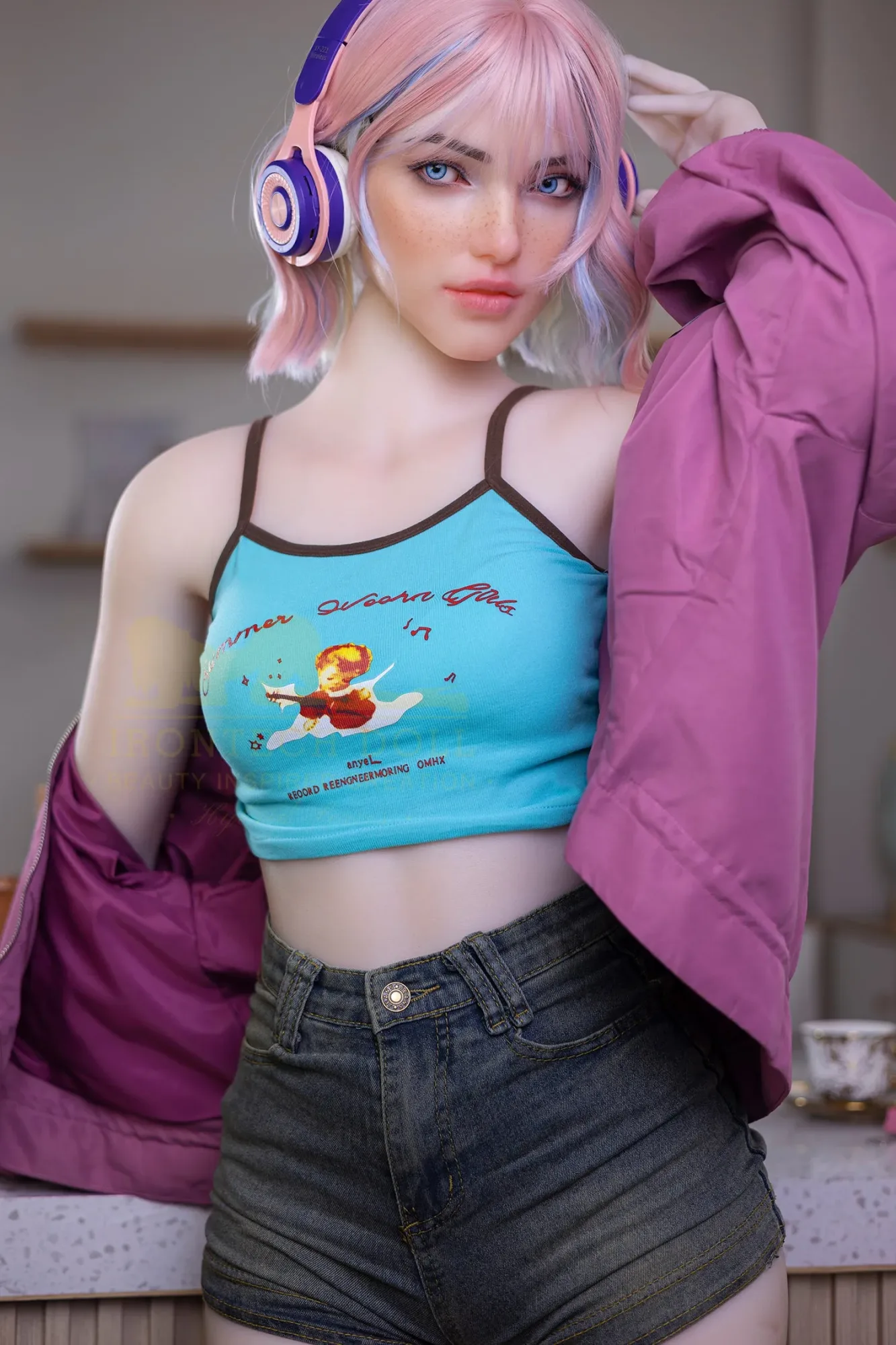 IRONTECH DOLL- 162CM(5FT3) MEDIUM BREAST REALISTIC LIFELIKE SEX DOLL- OLIVIA view 8