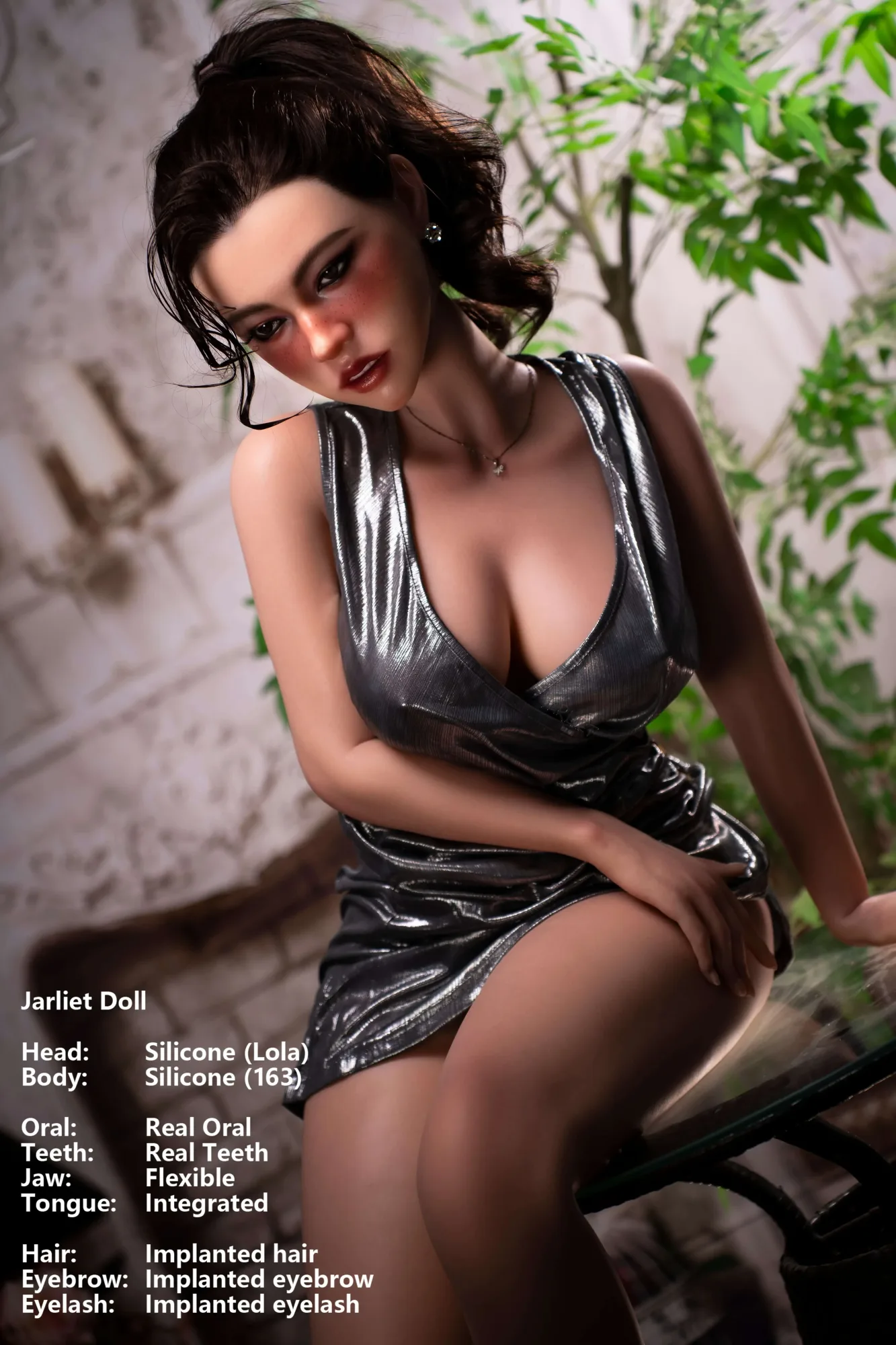 JARLIET | 163CM (5FT 4IN) SLIM REALISTIC SILICONE SEX DOLL FOR MEN – LOLA view 3