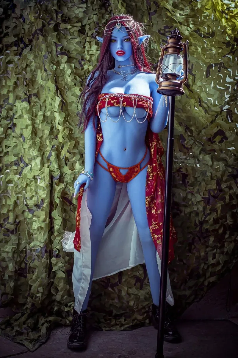 AIBEI DOLL | EU IN STOCK 158CM/5FT2 BLUE SKIN SEX DOLL - LULU view 3