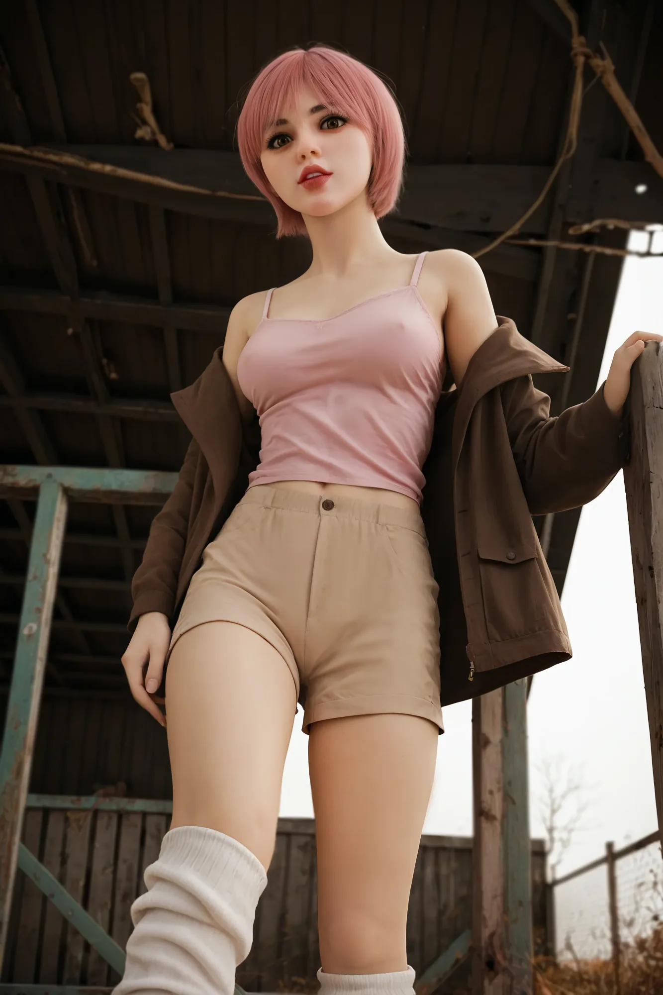 AIBEI DOLL-150CM/4FT11 SMALL BREAST TPE SEX DOLL - RAINY view 7