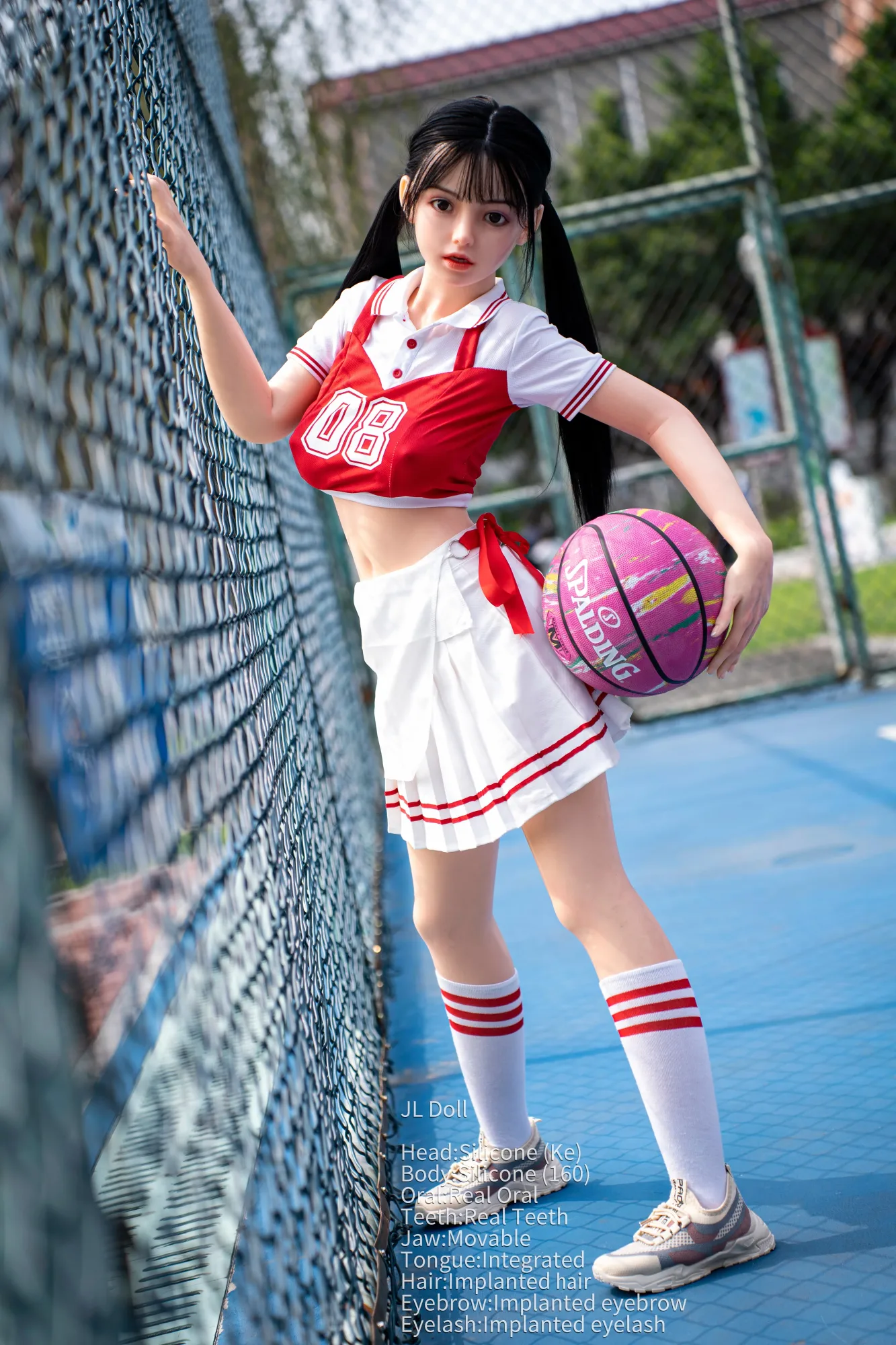 JARLIET | 5FT2/160CM FULL SILICONE WITH ROS HEAD SEX DOLL - XIAOKE view 7
