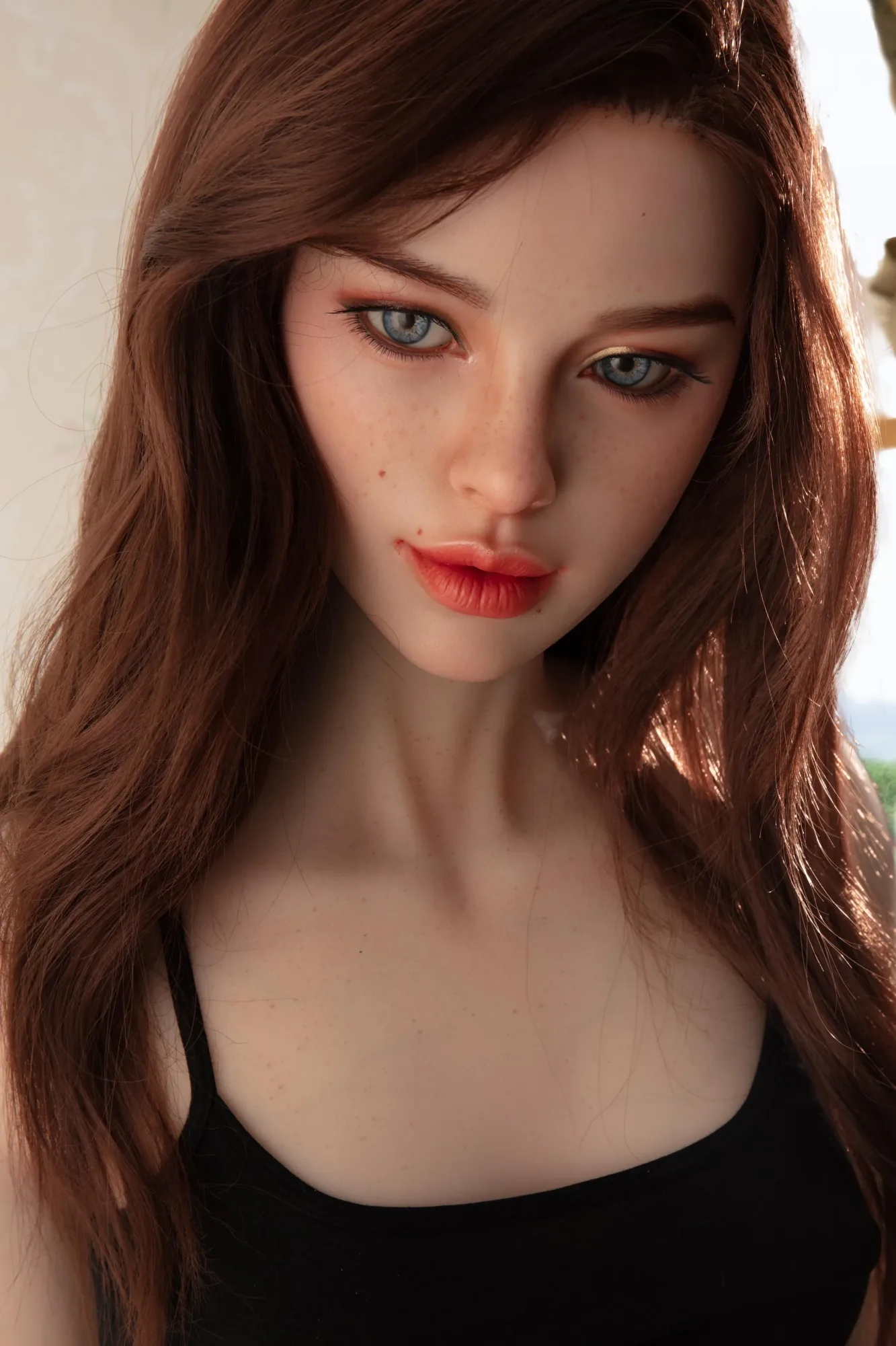 STARPERY DOLL | 171CM (5FT 7IN) SLIM A CUP SEXYE DOLL FULL SILICONE WITH IMPLANTED HAIR – HEDY view 4