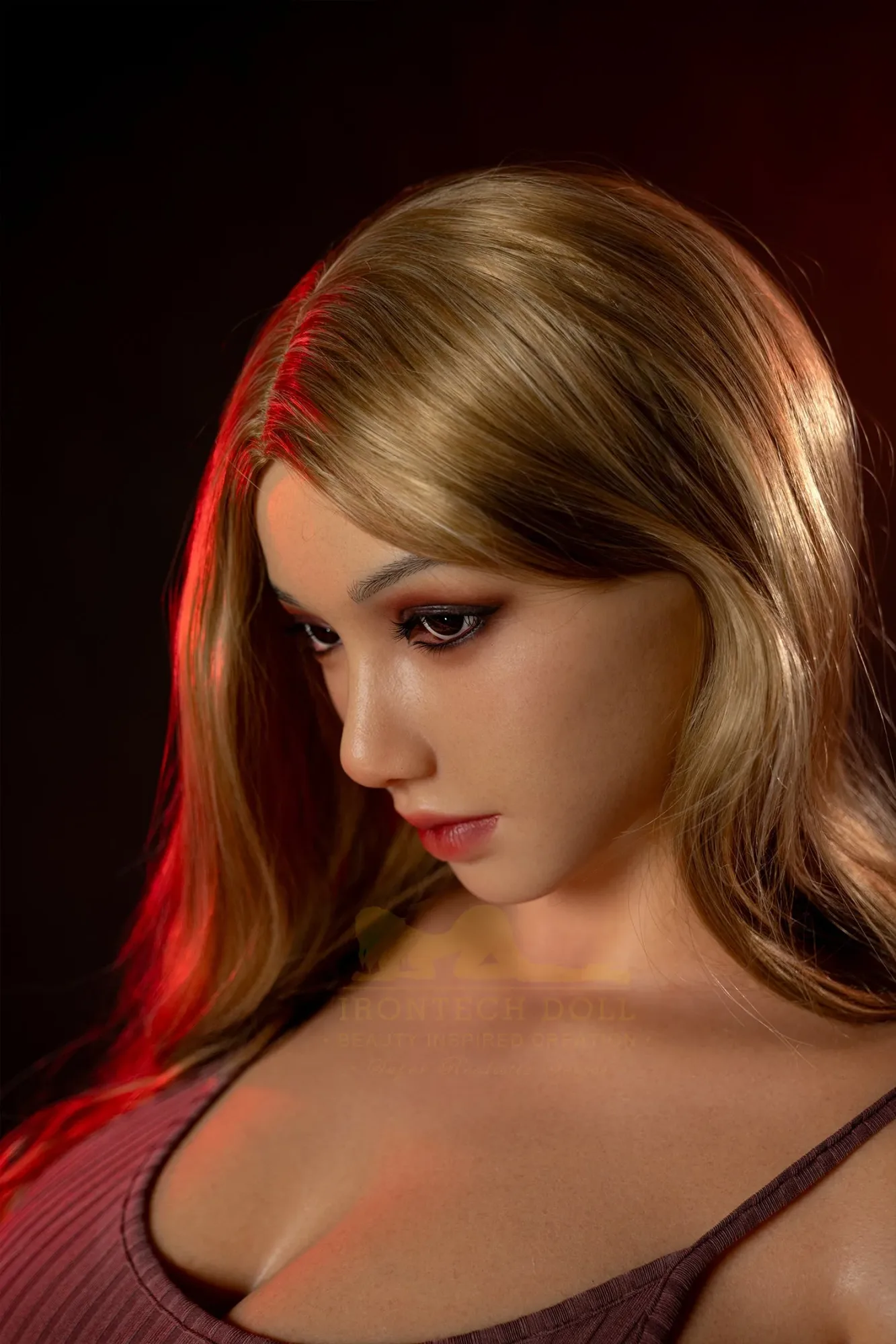 IRONTECH DOLL- 160CM(5FT3) FULL SILICONE BRONZE SKIN SEX DOLL- JENNIE view 4