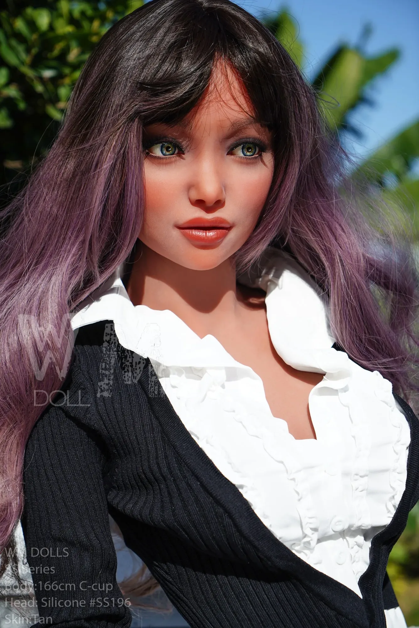 WM DOLL | 166CM/5FT5 C-CUP ROS SILICONE HEAD S-TPE BODY SEX DOLL – AUETTA view 8