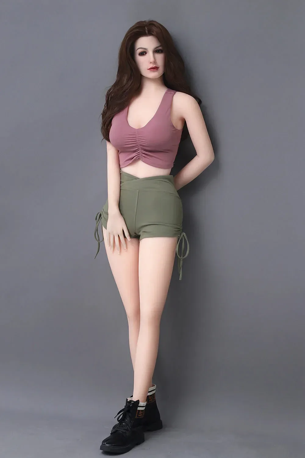 165CM (5' 5") MILF SMALL BOOBS SILICONE HEAD SEX DOLL - LYNN view 7