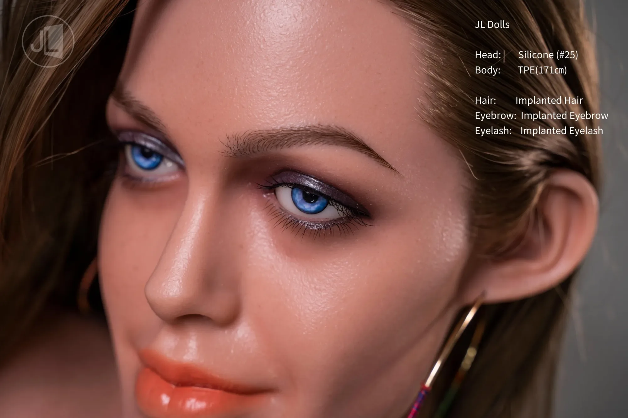 JARLIET | US IN STOCK 5FT7/171CM SILICONE HEAD SEX DOLL - LOVE view 5