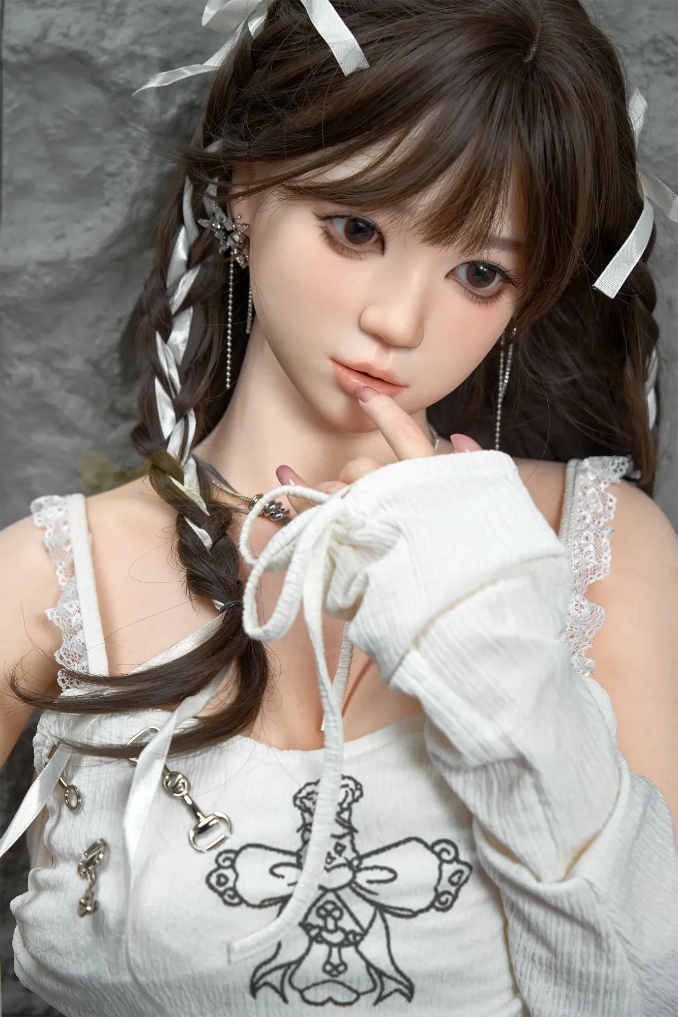 IRONTECH | 158CM/5FT2 WONDER DOLLY FULL SILICONE ROS HEAD SEX DOLL- NIA