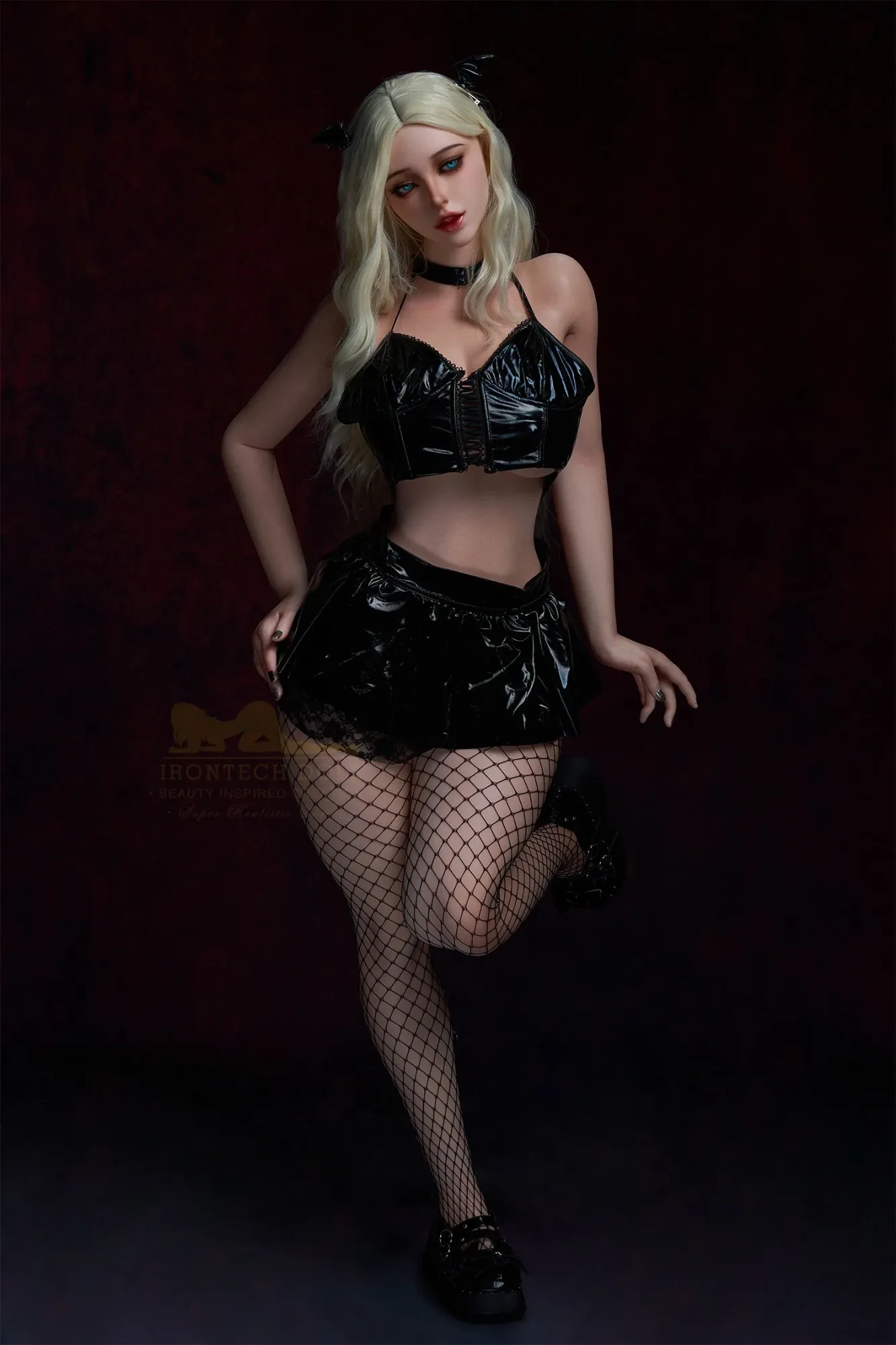 IRONTECH | 164CM/5FT 4 FULL SILICONE HALLOWEEN LITTLE DEVIL SEX DOLL - HEBE view 6