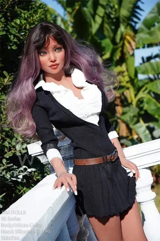 WM DOLL | 166CM/5FT5 C-CUP ROS SILICONE HEAD S-TPE BODY SEX DOLL – AUETTA view 4